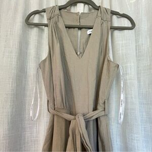 Calvin Klein Linen Wide Leg One Piece Jumper size 4